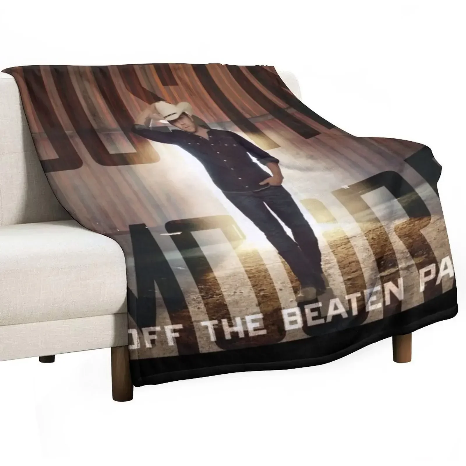

Justin Moore off the beaten path Throw Blanket Cute Soft Winter beds Thermals For Travel Blankets