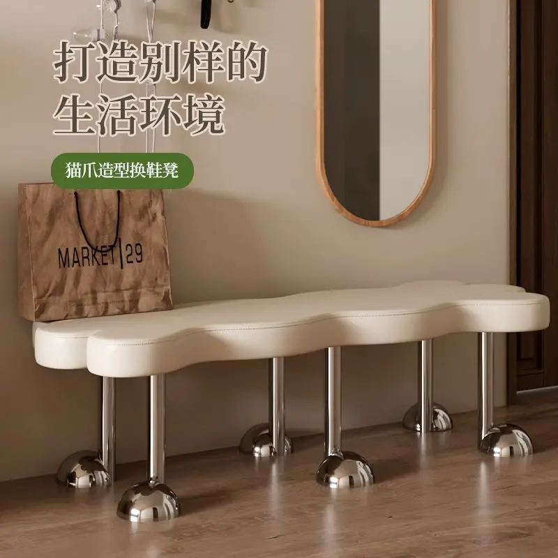 

bedroom bed end stool, clothing store, rest stool, living room sofa stool, household long bench