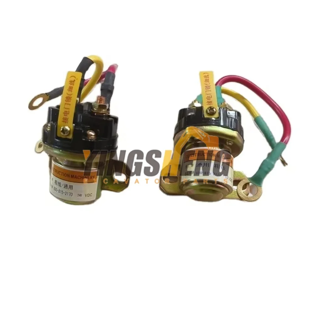 

PC200LC-5, PC200-6, переключатель обогревателя PC220-6 24 В, реле времени, реле запуска для запасных частей экскаватора 600-815-2170