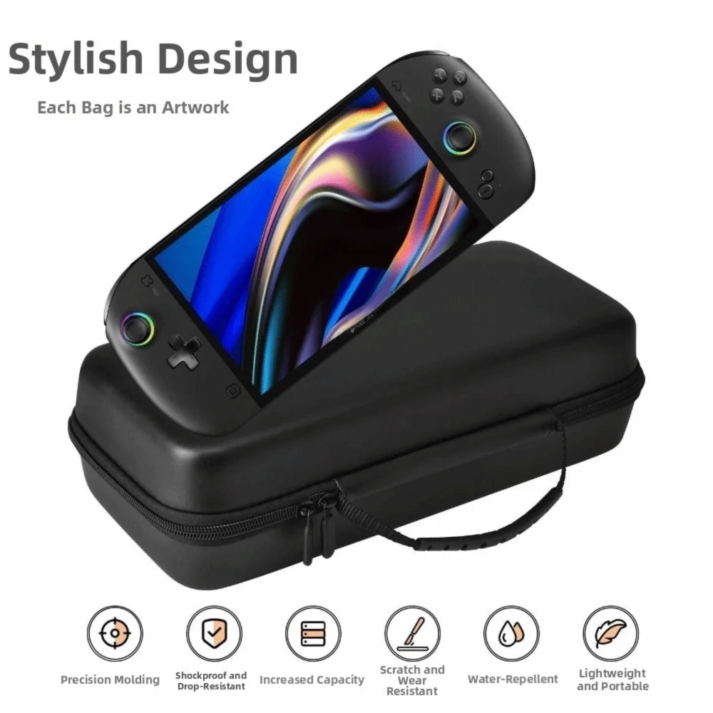New EVA Carrying Case Shockproof Waterproof Storage Bag Portable Protective Cover for OneXPlayer FLY Apex Game Handheld Console