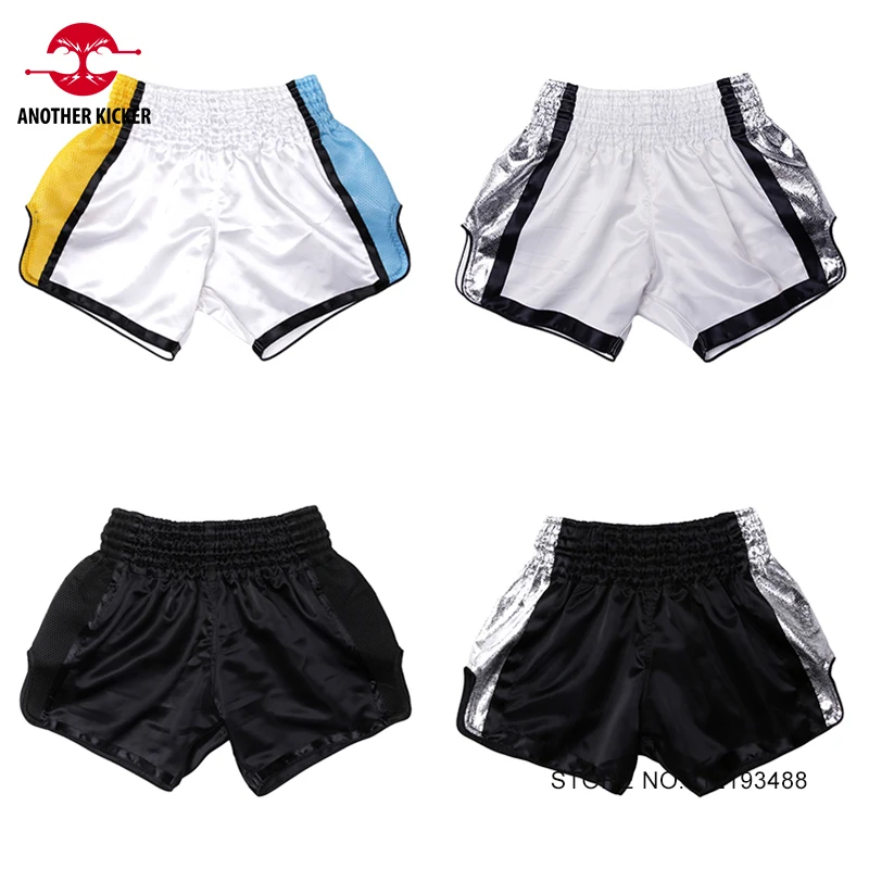 

Kickbo Kids Teenagers Muay Thai Bo Shorts Men's Women's Fighting MMA Trun Sanda Grappg Training Short Pants