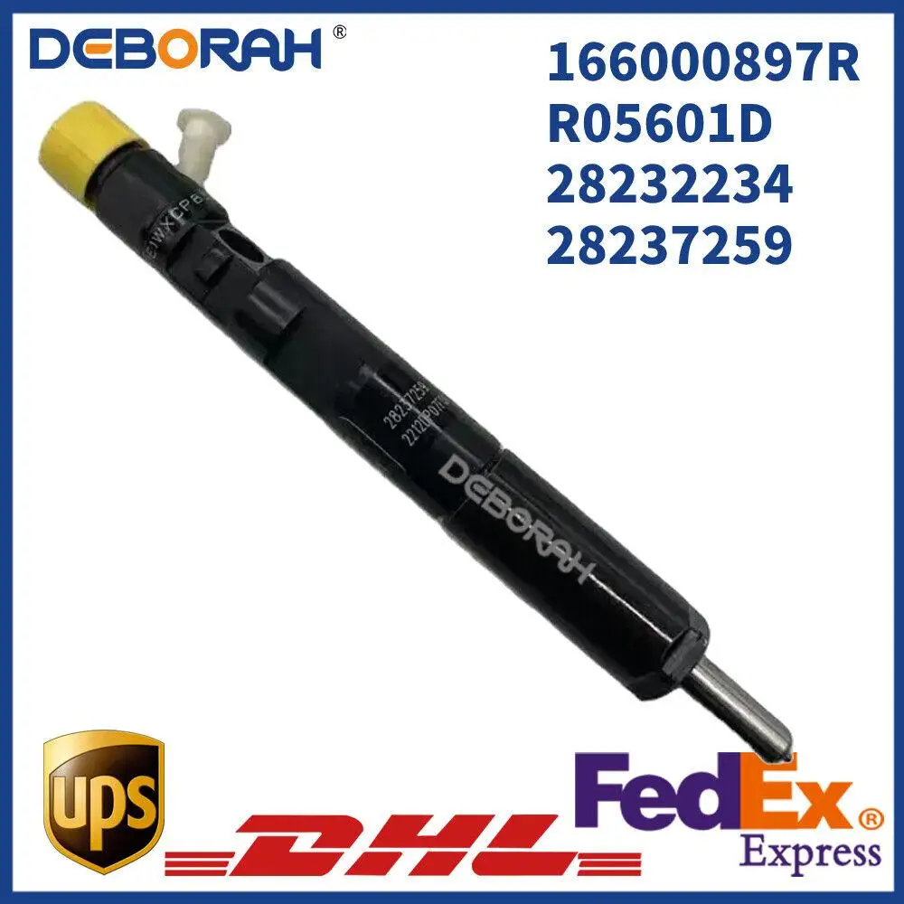 166000897R Fuel Injector 28237259 28232234 H8200827965 Fr RENAULT NISSAN 1.5 DCI R05601D