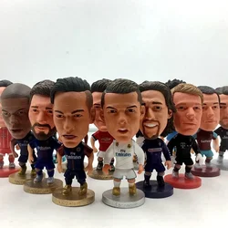 Messi Neymar Salah Gift Star Doll Figurine Figurine Model 2024 New Popular Football Fan Real Madrid Cristiano Ronaldo