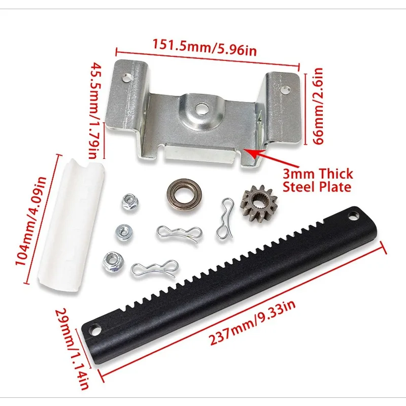 Suitable for Lawn Mower Steering Service Kit 753-11064B Replaces 783-06988A 753-11064A Garden Tractor Repair Replacement Parts