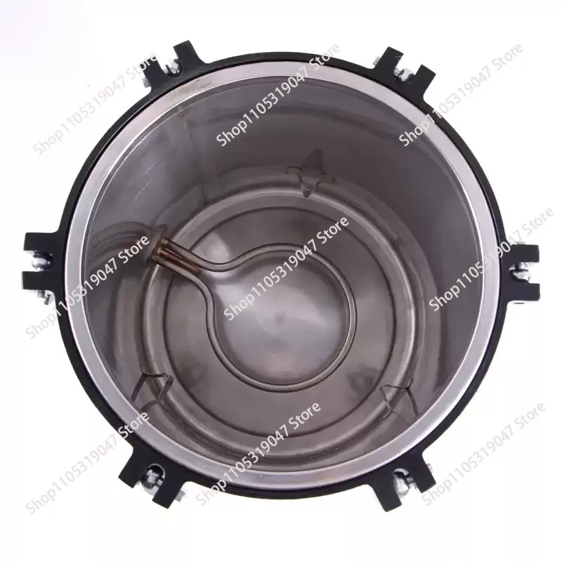 24L Portable Stainless Steel Heating Autoclave High Pressure Sterilizer Sterilization Pot Pressure