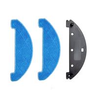 A97T Mop Cloth Holder(3PCS) Mop Cloths For ABIR K30/K20 Robot Vacuum Cleaner Accessories