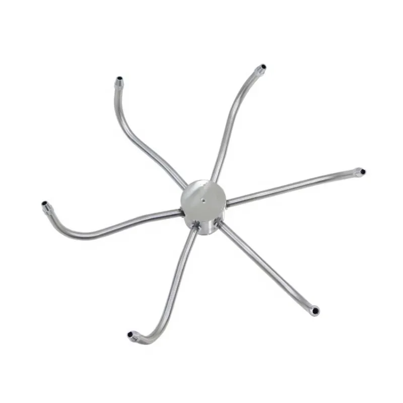 Stainless Steel 304 Rotating Fountain Nozzle Self Cleaning Durable Water Jet Spray Head For Garden Pond Pool Decor
