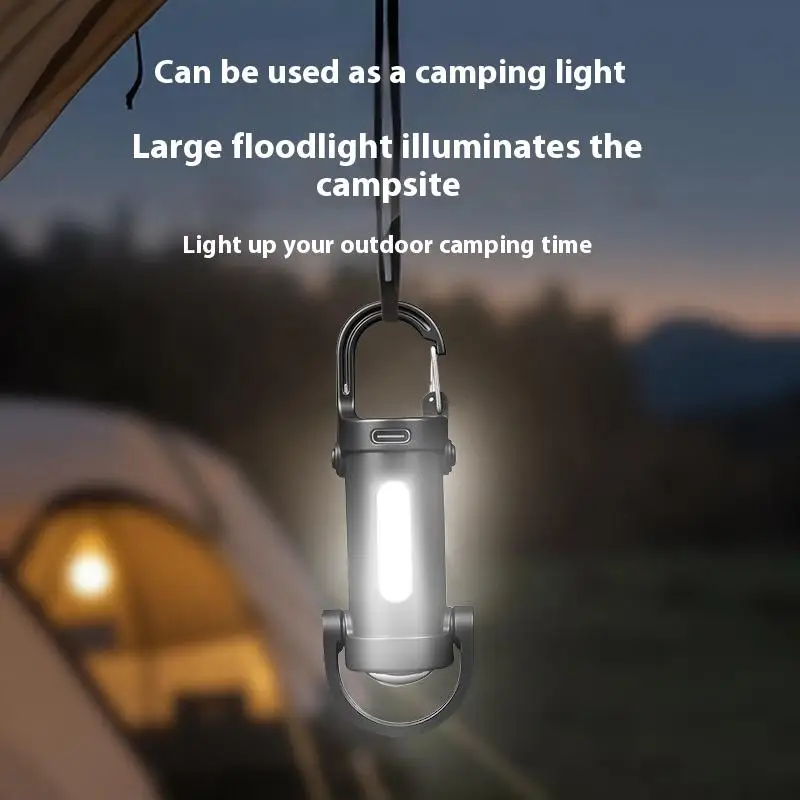 1/2/3 قطعة قوية صغيرة COB سلسلة مفاتيح LED مصباح يدوي USB قابلة للشحن معلقة ضوء العمل مقاوم للماء كيرينغ المشي جيب مصباح #2