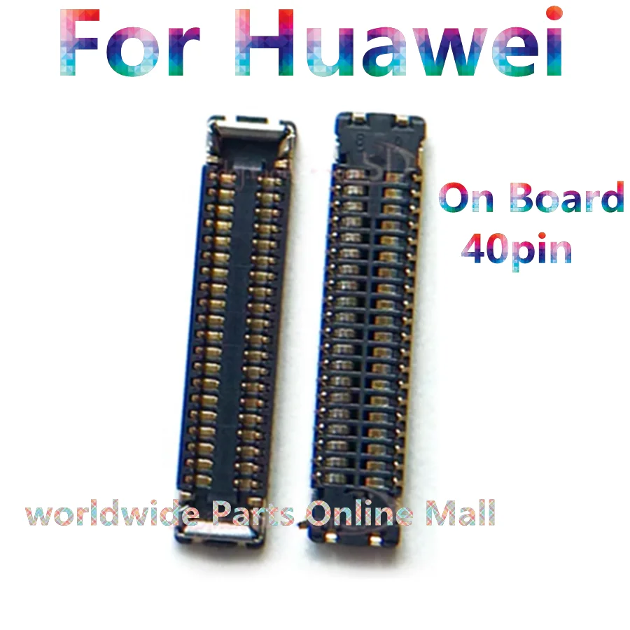 10pcs-50pcs USB Charging Port FPC connector For Huawei P30 Pro P30Pro charger Logic on motherboard mainboard flex cable 40pin