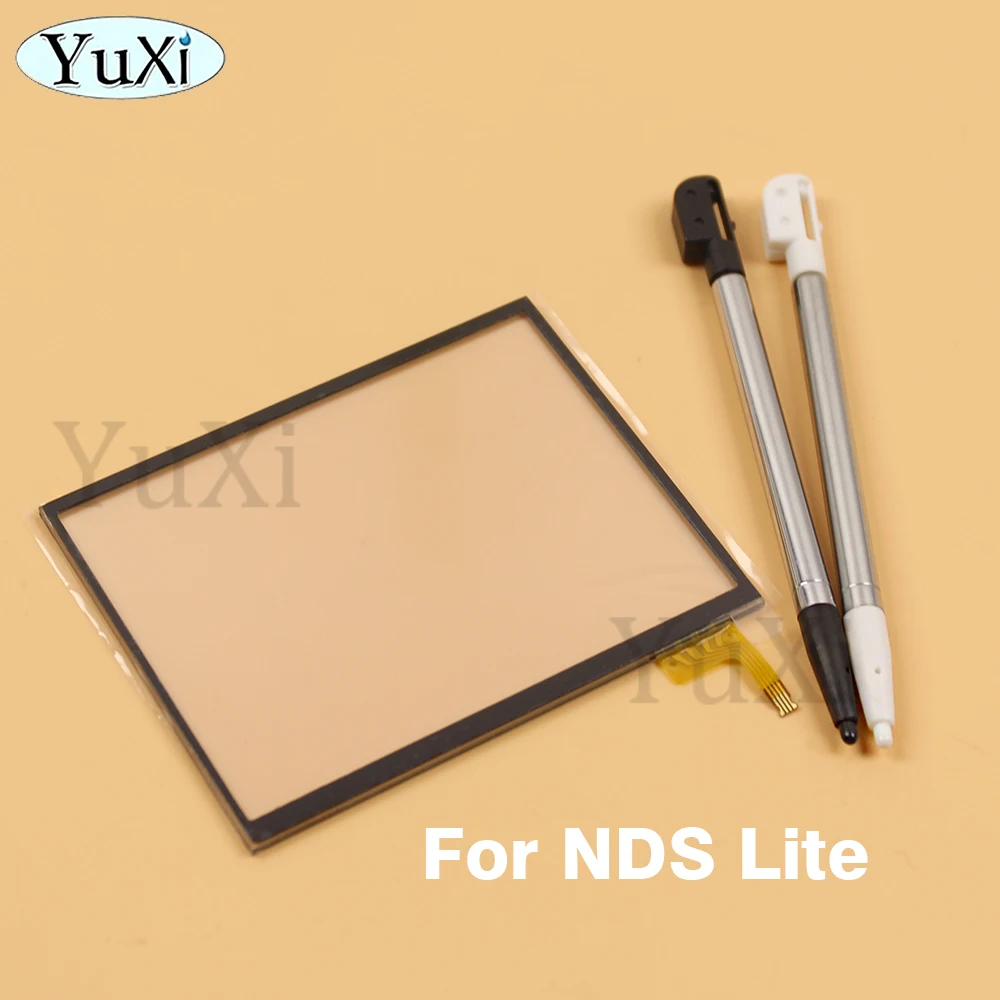 1Set Digitizer-bildschirm Für NDS Lite Bottom Touch Screen Objektiv mit Touchscreen Stylus Stift Für Nintend DSi XL LL reparatur Teile