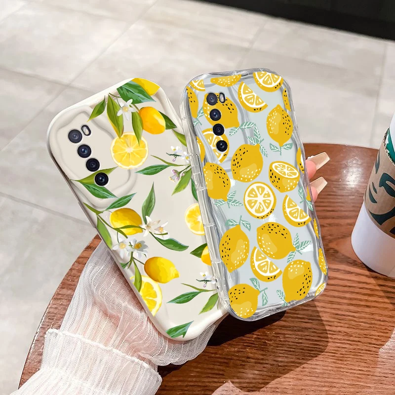 

Lemon Cherry Case For Infinix Hot 30i 20i 30 20 12 9 Play Smart 8 7 6 HD Plus TECNO SPARK 20 20C POVA 6 Pro 5G CAMON 30 Premier