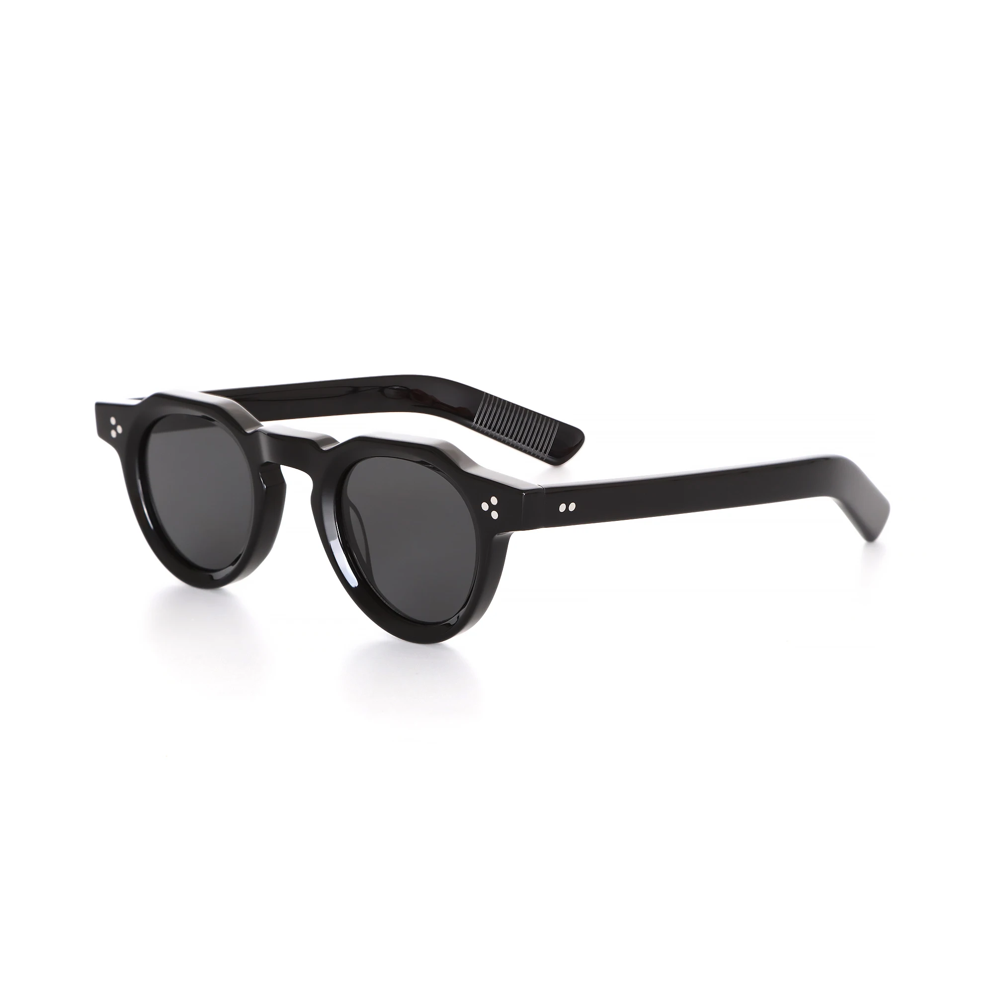 

FocusAid Fashion Vintage Rivet Design Women's Sunglasses Acetate Men's Luxury Brand Designer Sunglasses UV400 Nylon Lenses