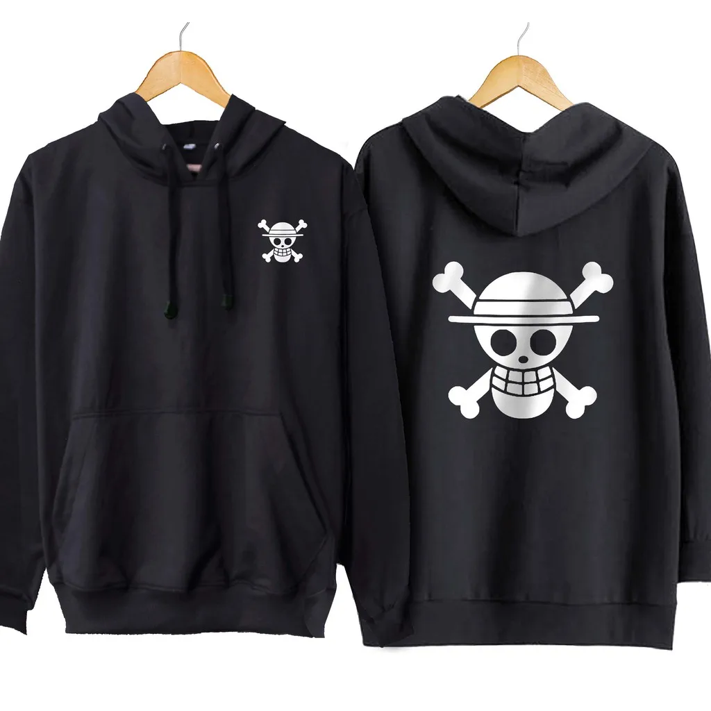 

Jaket Hoodie Jumper Anime STRAW HAT PIRATES LOGO - ONE PIECE Material Cotton Fleece Cosplay Anime Figure