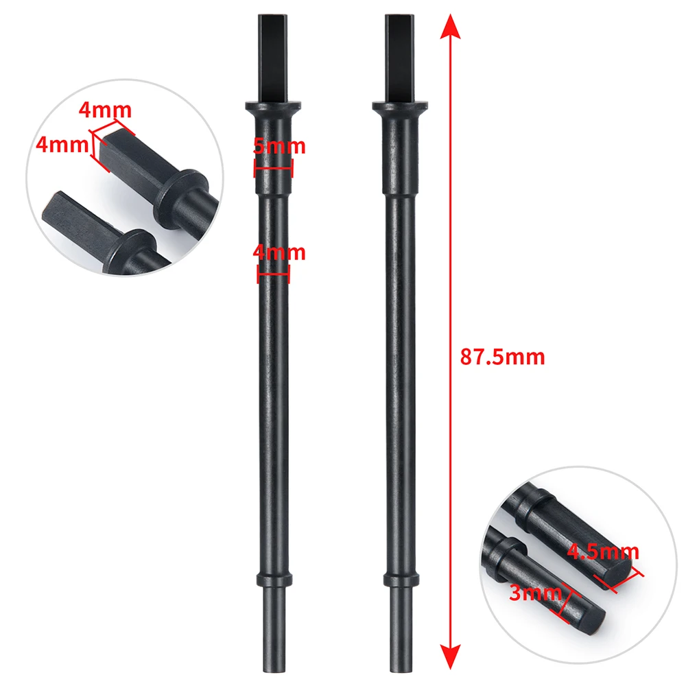 YEAHRUN Anteriore Asse Posteriore CVD Albero di Trasmissione Dogbone per 1/10 RC Crawler Auto Axial SCX10 III AXI03006 AXI03007 Jeep Gladiator Parti