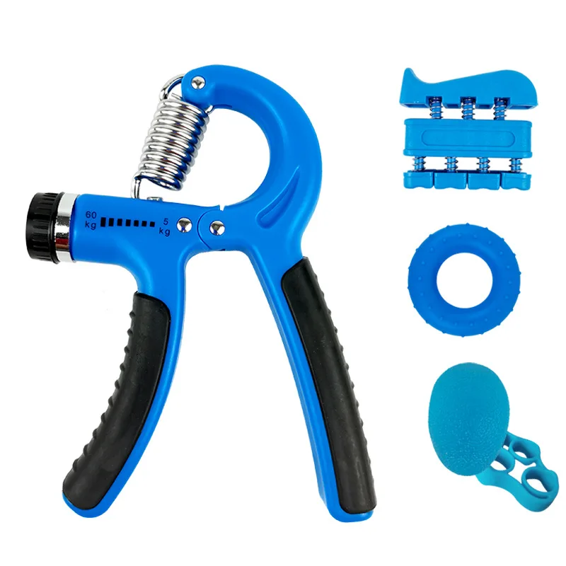 

R Shaped Spring Grip Professional Wrist Strength Arm Muscle Finger Rehabilitation Training Exercise Fitness Five-piece Equipment