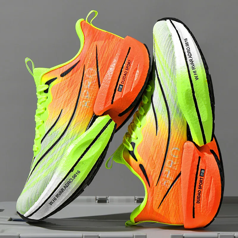 Marathon Mens Sports Running Shoes Casual Carbon Plate Breathable Ultralight Women's Comfort Athletic Sneakers Gym Tenis Traning