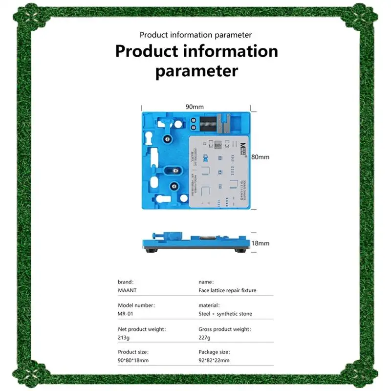24-Hour Delivery Maant Face Dot Projector For Iphone X 13 14 15 16Promax Face Recognition BGA Ball Planting Template Platform Re