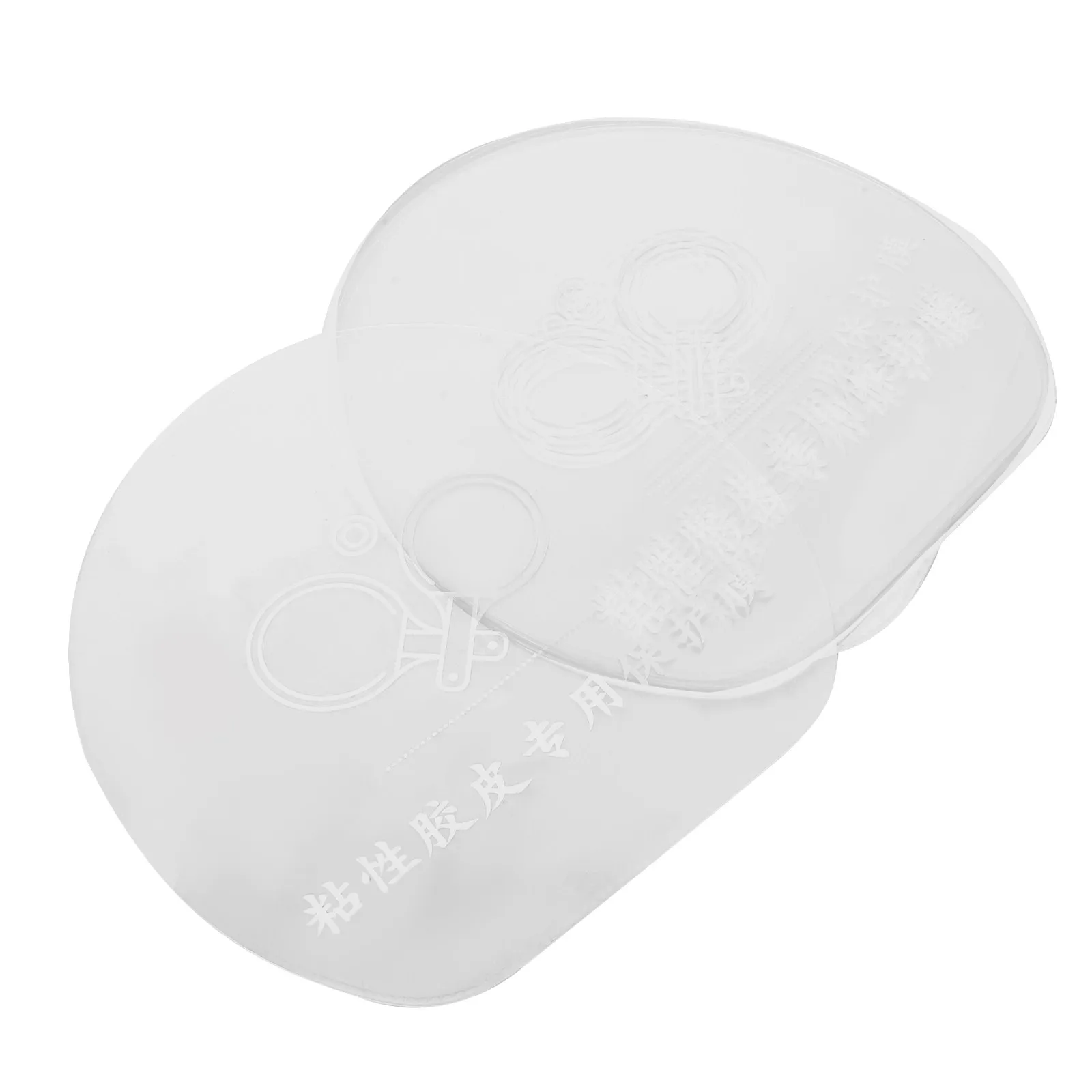 

10Pcs Table Tennis Racket Protector Film Clear Non Sticky Paddle Enhanced Durability Quick Install Tournament