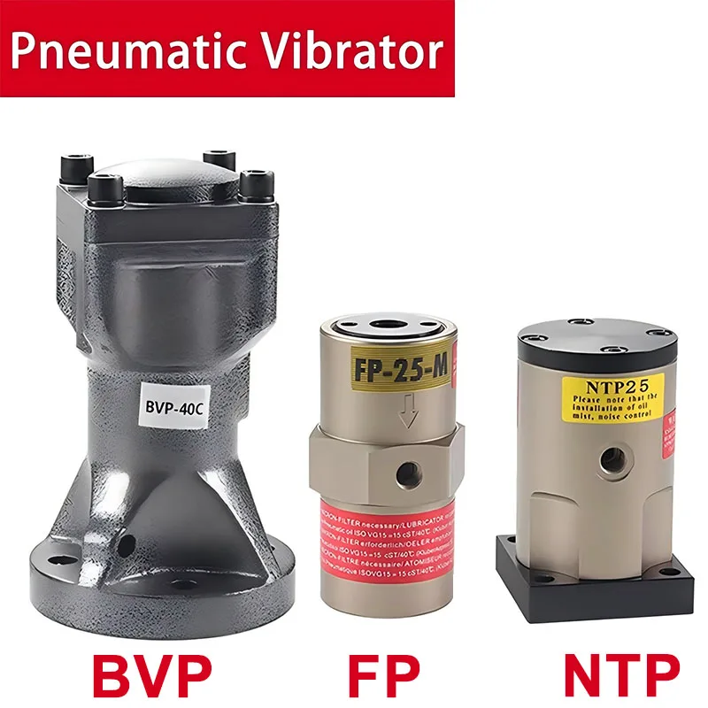 Piston Reciprocating Vibrator FP-12/25/32/40/50-M Vibrator NTP-48 Pneumatic Hammer BVP30/40/60-C Industrial Pneumatic Vibrator