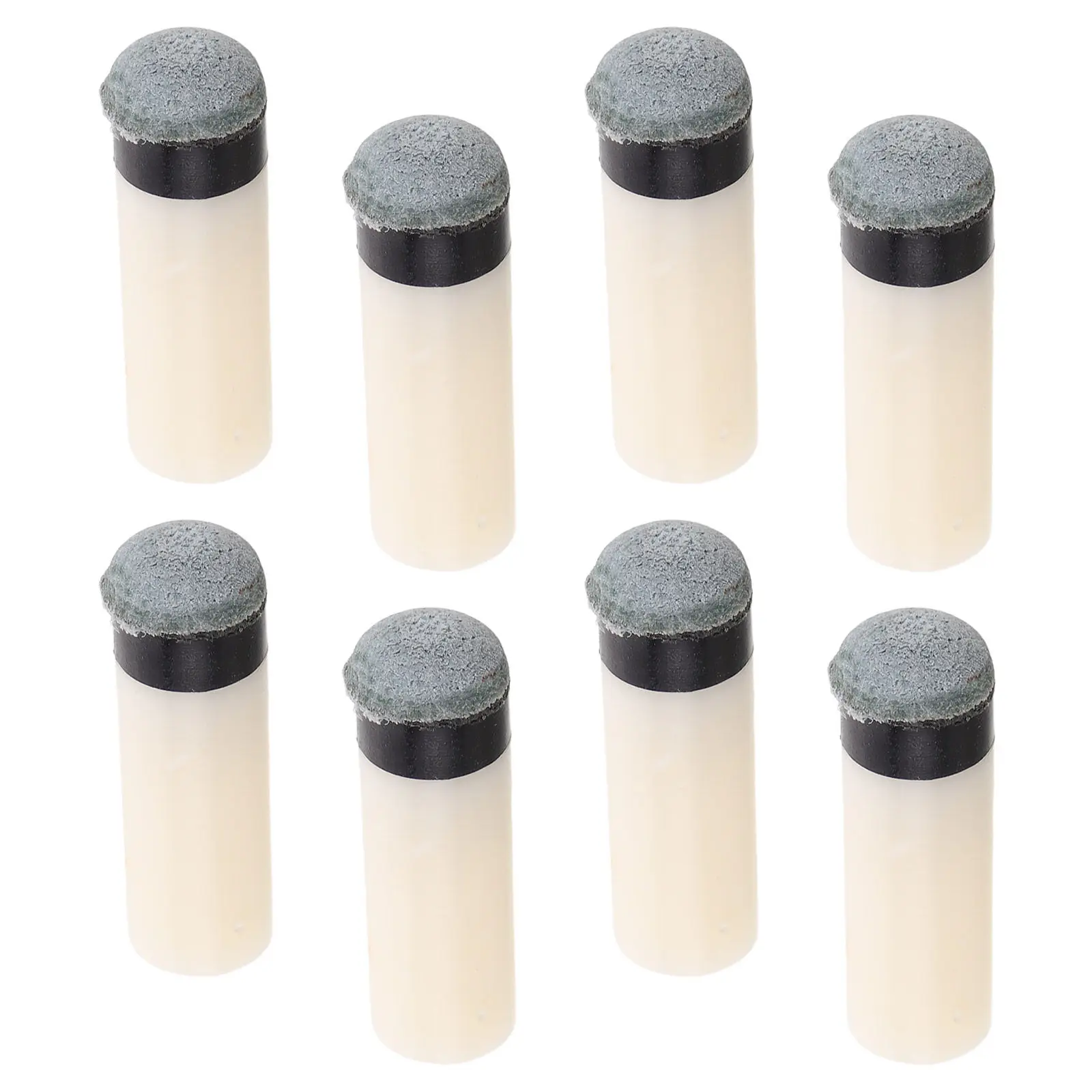 

Набор из 8 сменных наконечников для бильярдного кия, легко устанавливаемые, для ремонта, аксессуары для бильярда