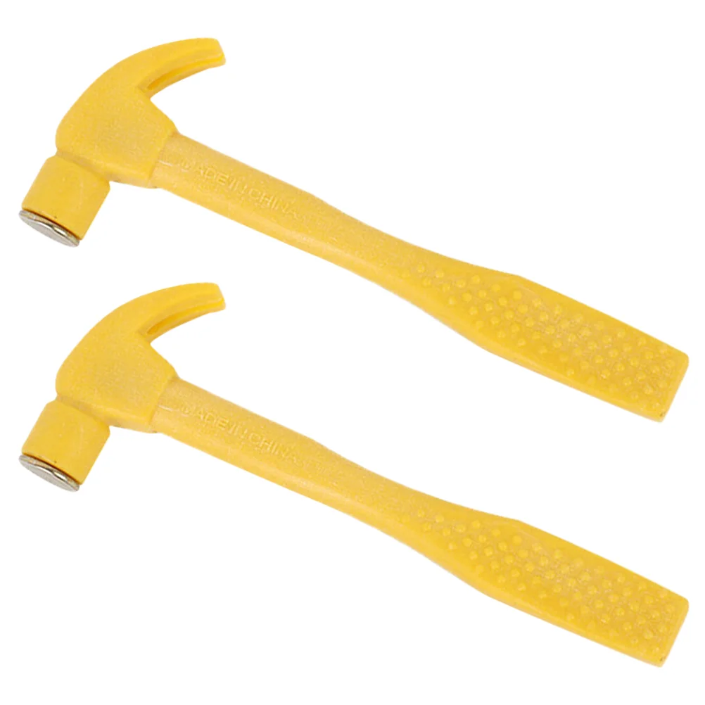 2 Pcs Simulated Small Hammer Kids Toys Mini Mallet Plaything Gavel Funny Children Pounding Metal Hammering Toddler Tool