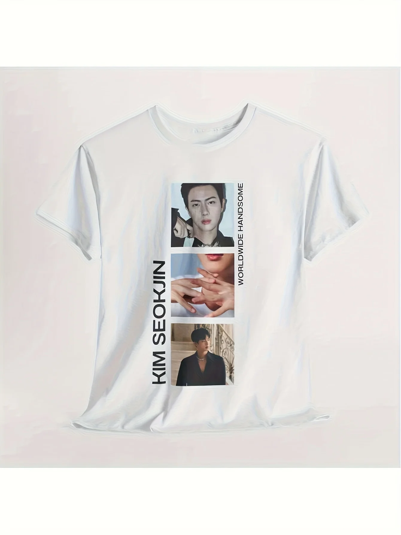 [تي شيرت جرافيك جين] تي شيرت جرافيك مستوحى من جين |   قميص كيم سيوكجين، كيه ميرش، ملابس المعجبين