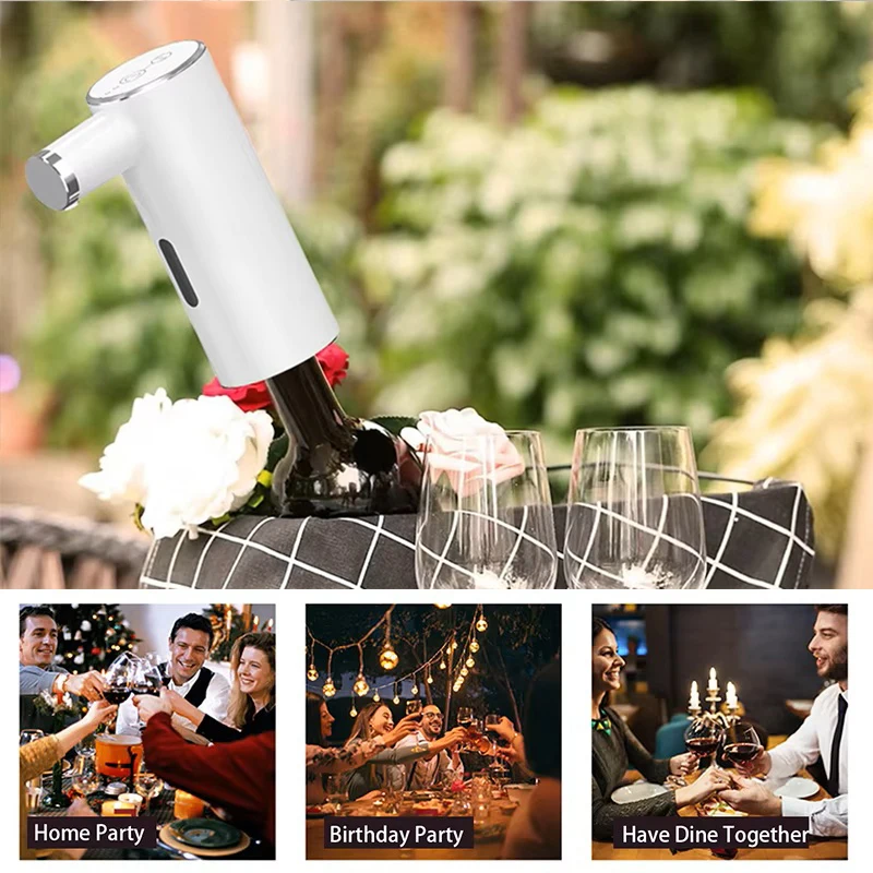 الكهربائية المهنية الراقية النبيذ الخمور مضخة ويسكي موزع الذكية الكمية موزع الكحول شريط المنزل بار الملحقات