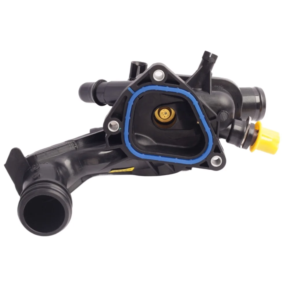 

V764558080 9808646980 Cooling Thermostat Hosing Water Assembly Engine Outlet Chamber Thermostat For Peugeot 207 208 308 508 2008