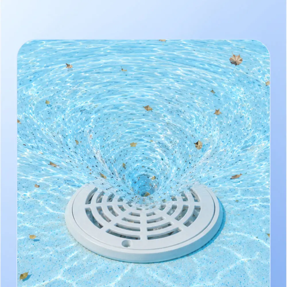 For SP1030 Pool Main Drain Cover Round Replacement Inlet Filter Grate Durable ABS Water Flow Maintenance Accessory