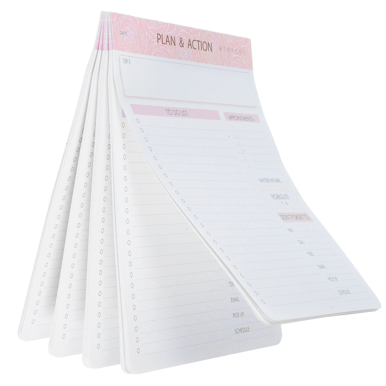 

Household Memo Pad Compact Planner Notepad Multi-Function Office Planner Portable Daily Use Notepad Writing Sketching Gift