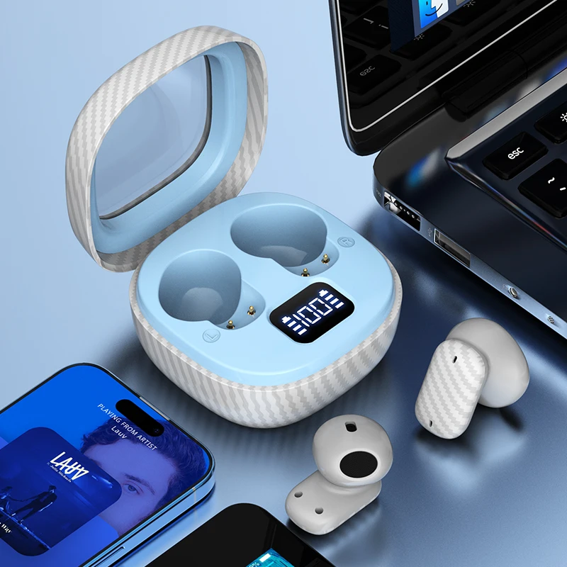 

Pocket-sized Earbuds BT 5.0 Hi-Fi Stereo Sound Wireless Headphones