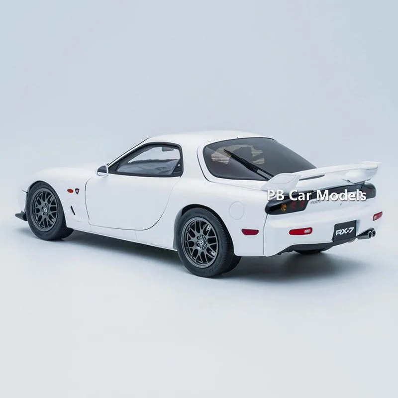 マイクロマスター合金金属カーモデル,エンジン付きシミュレーション,1:18,rx7