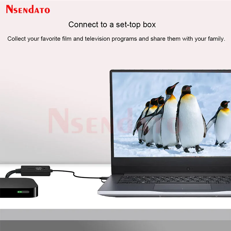 USB 2.0 Type C AV S Video Capture Card Adapter RCA AV Video Composite to USB Type C Converter Support NTSC PAL For Camera OBS PC