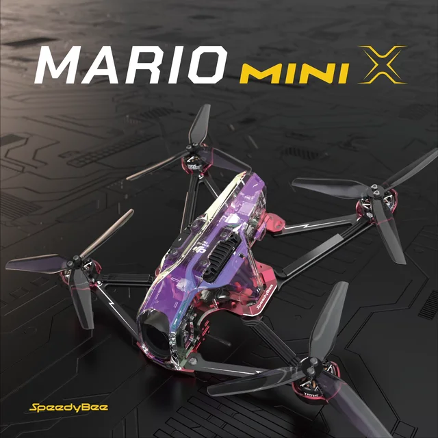 SpeedyBee Mario MiniX Mini25 Pro/Mini3/Mini3 Pro/Mini35 Pro/Mini4 Pro Power Kit O4/O4 Wide Angle/ 4k Camera FPV Racing Drone