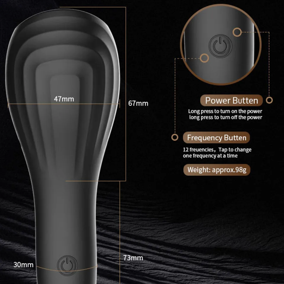 Handheld Penile Trainer Vibrating Aircraft Cup Product Male Masturbation Device Vibrator Sex Toy For Men Masturbating Mini Cup - view 6
