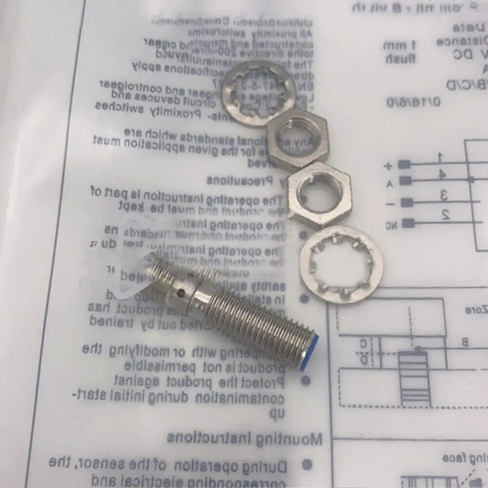 Sensor de interruptor de proximidad IM020BE35VB8 10-30V CC para Wenglor