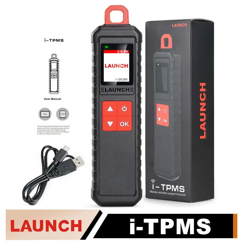Launch i-TPMS Handheld TPMS Service Tool Can be Binded with X-431 Scanner and the i-TPMS APP Supports All 315/433MHz Sensors