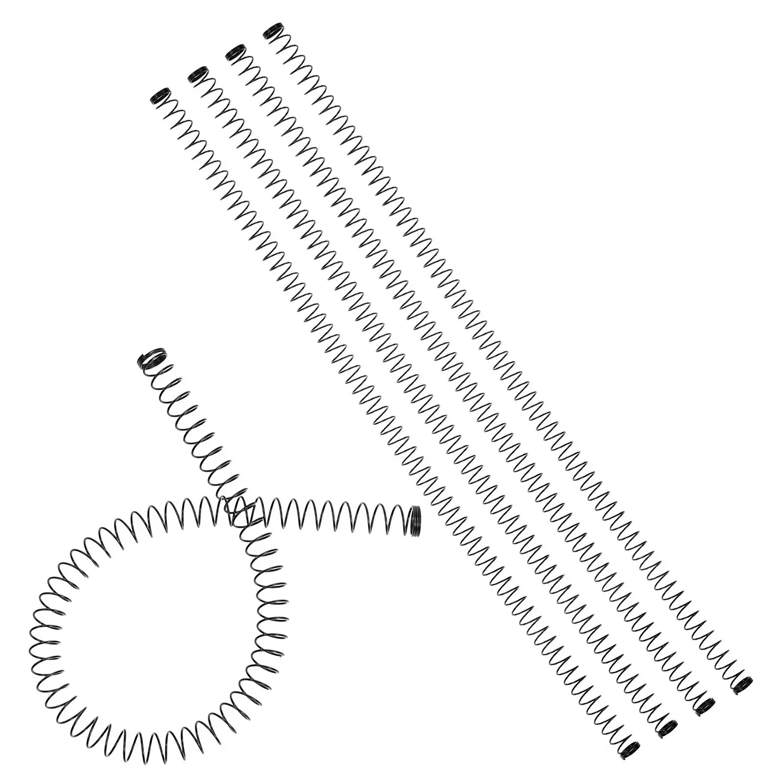 

5 шт. прочных пружин из углеродистой стали для гвоздезабивателя, металлические пружинные детали для предотвращения сбоев, повышающие эффективность инструмента