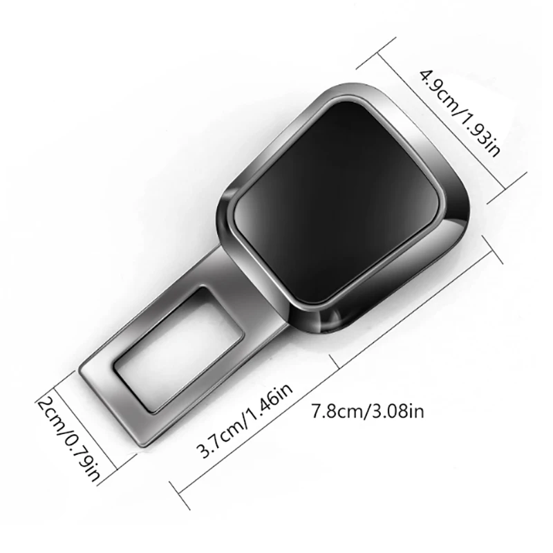Acessórios do carro cinto de segurança clipe extensor inserção bloqueio fivela extensor alongamento cinto de segurança fivela de segurança