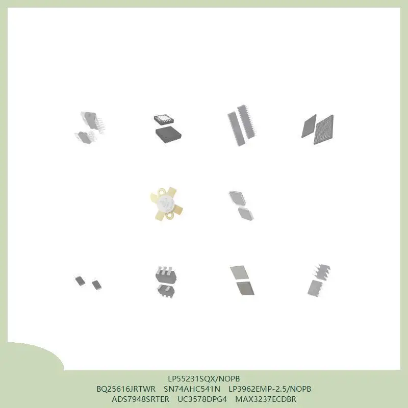 

LP55231SQX/NOPB BQ25616JRTWR SN74AHC541N LP3962EMP-2.5/NOPB ADS7948SRTER UC3578DPG4 MAX3237ECDBR
