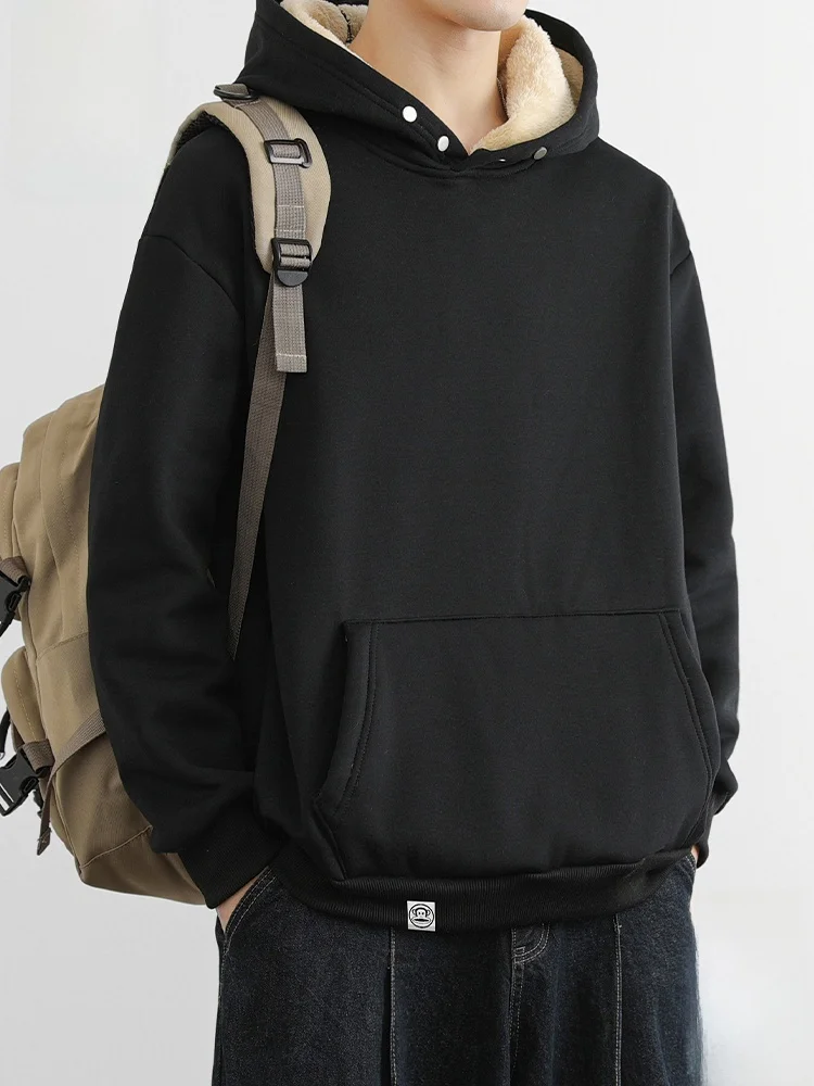 

PaulFrank Thiened Fce Hoodie Men's Casual Outerwear Warm Youth Trendy Long Sve Sweatirt Spring Autumn Seasonal Wear