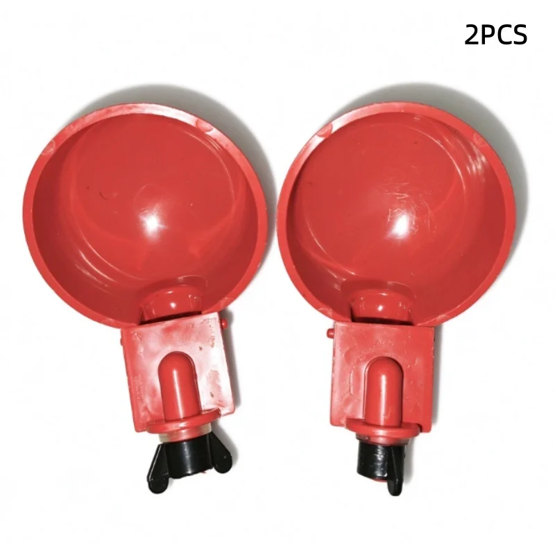 2/10Pcs Automatic Poultry Water Bowl Chicken Pigeon Self Water Dispenser Small Livestock Auto Drinking Waterer Supplies