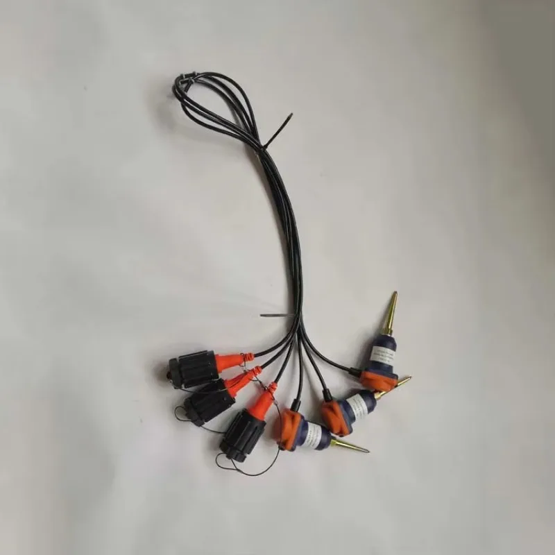 High Sensitivity Geophone 5Hz Vertical With KCK Screw Fit Male Connector, Sensitivity 80 V/m/s , Seismic Geophone 5 Hz in stock