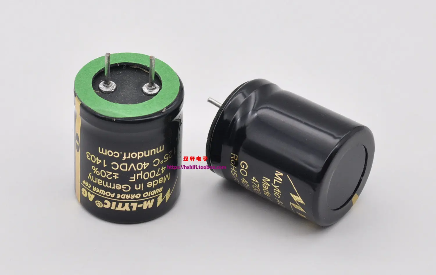 Germany Mundorf MCap AG Electrolytic Capacitor 2200uF 4700uF 6800uF 10000uF 40V 63V HiFi Audio Capacitor