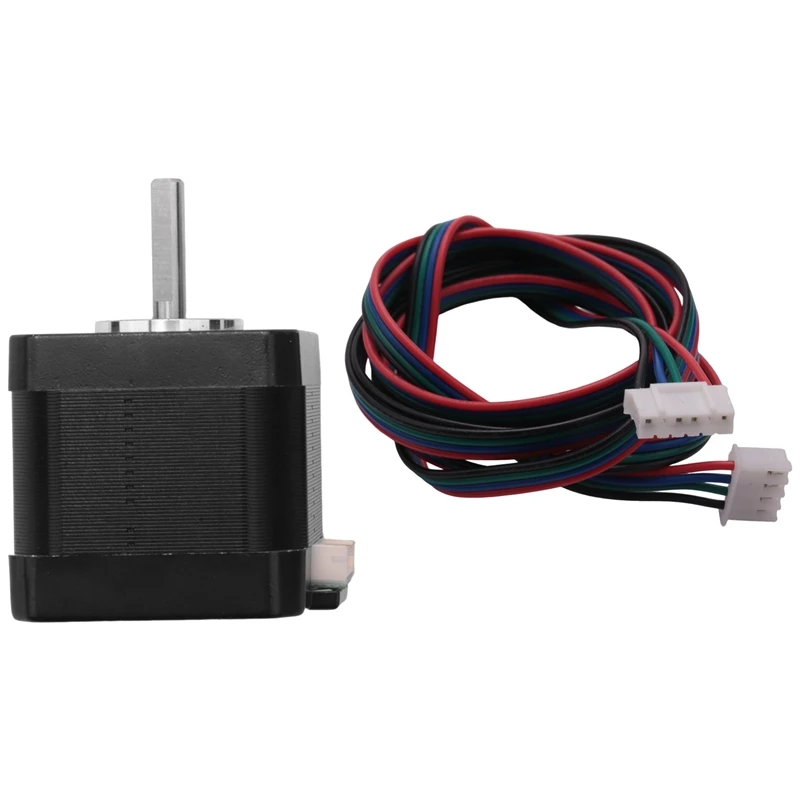 NEW-3D Printer Motors, Nema 17 Stepper Motor,40Mm High Torque Bipolar Dc Step Motor Kit, 0.46Nm Low Noise 42 2-Phrase Universal