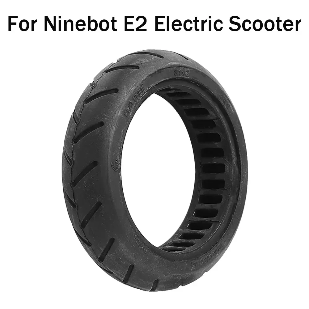 Original 8.1x2 Honeycomb Shock Absorbing Tires Electric Scooter Parts Solid Tire Hollow Non-Pneumatic Tyre Wheel For Ninebot E2