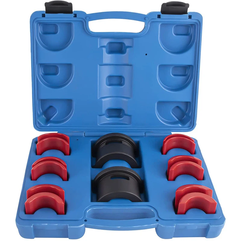 Universal Motorcycle Fork Tool Kit 14Pcs Oil Seal Mount Driver Set 35-50MM Sleeve Box Oil seal installation tool