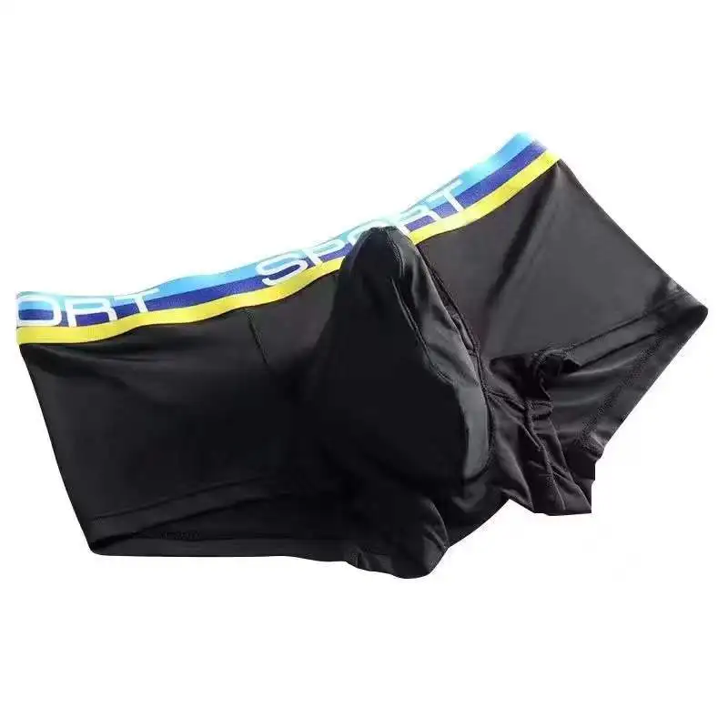 Underwear Sexy for boy for men boxers Elephant nose Underpants Male Panties Breathbale Summer ice silk U Convex Pouch sexi gay