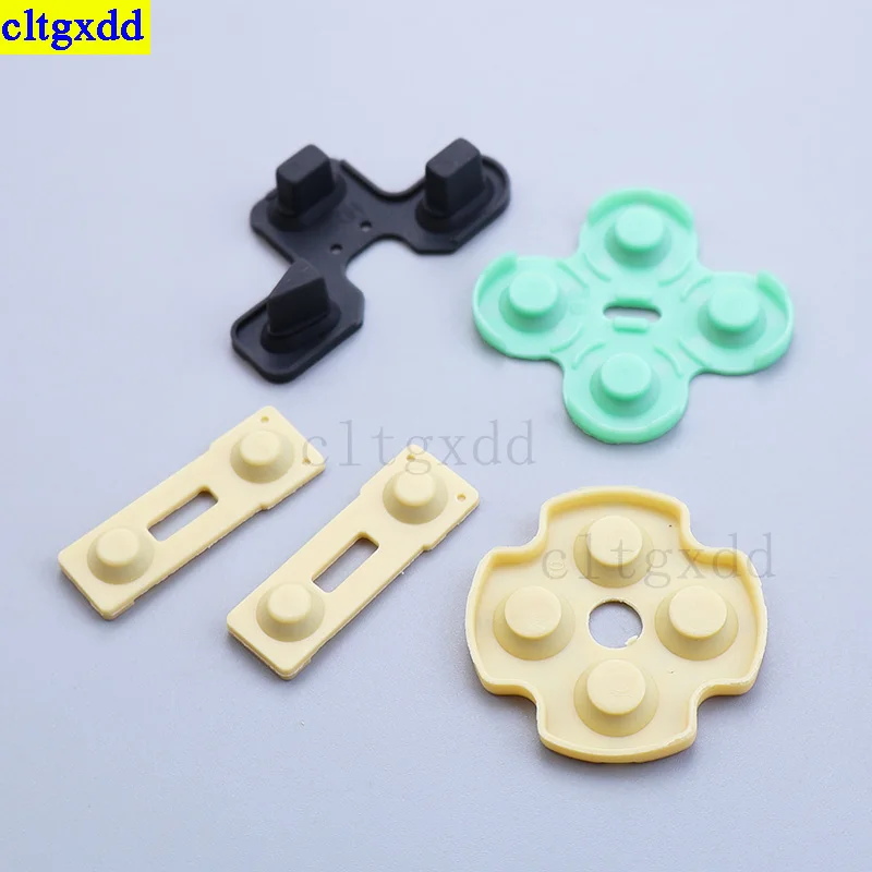 Cltgxdd, 1 pieza para controlador PS2, almohadilla de contacto de goma conductora, botón D Pad, botón de mango PS2, reemplazo de botón de silicona suave