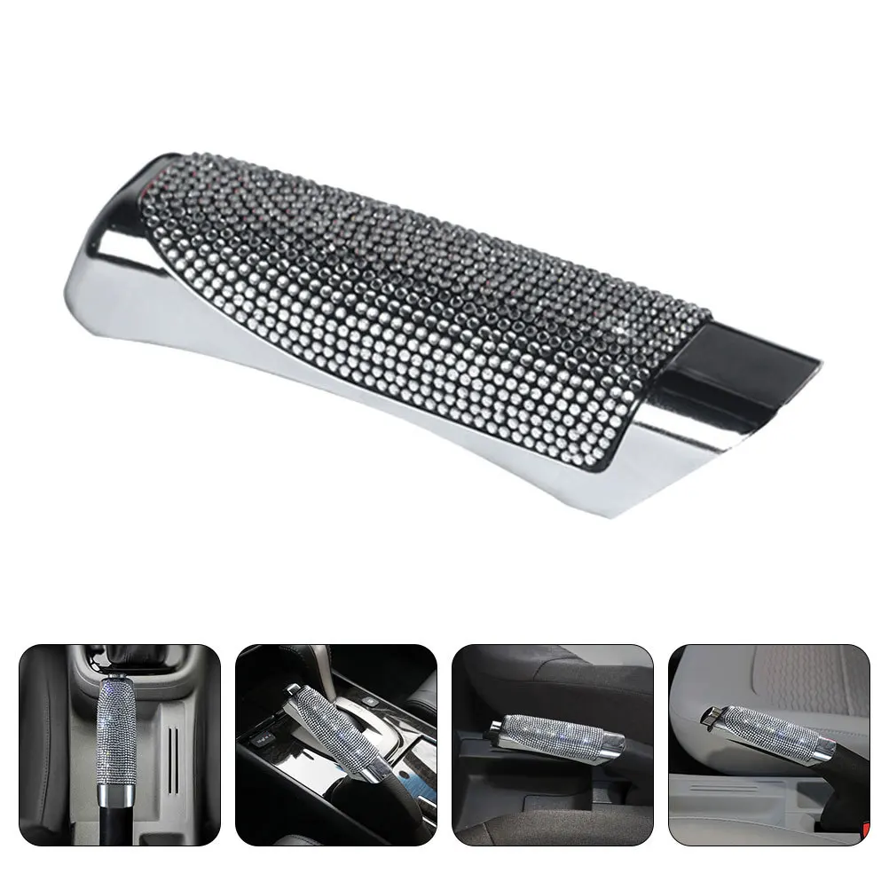 

Car Cover Stylish Decorative Cover Lever Protector Lightweight Durable Universal Fit Parking Brake Sleeve Car
